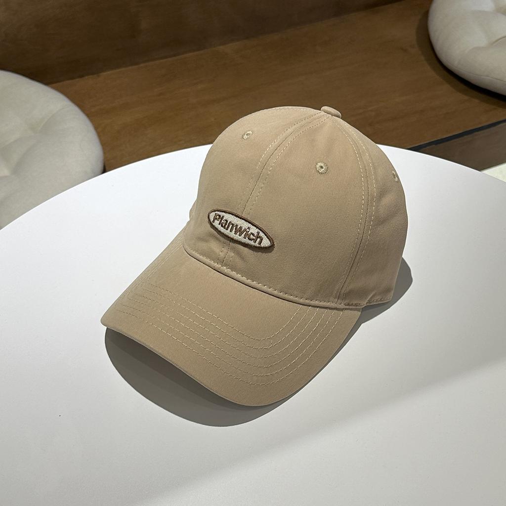 Spring and summer new sunshade sunscreen cap children deepen wide brim show face small baseball cap versatile soft top cap men