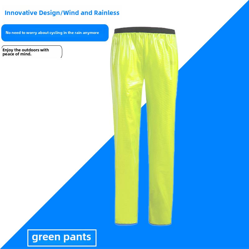 Светоотражающий Водонепроницаемый Комплект Дождевика и Брюк для Электровелосипеда/Мотоцикла M