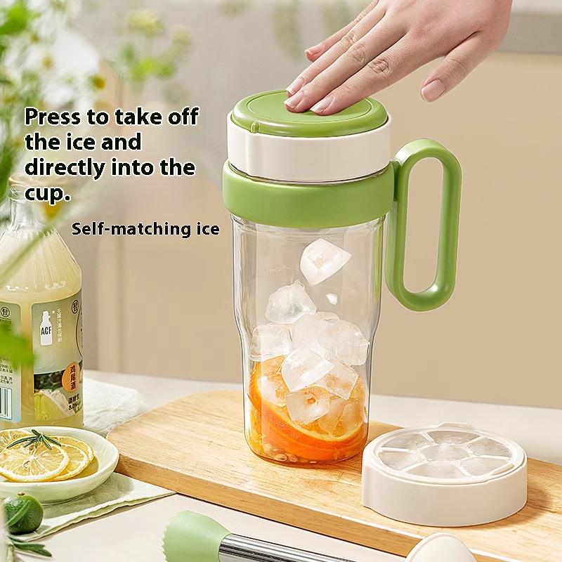 Gianxi Xue Ke Cup Fa Lai Xue Chui Chui Cup Home Made Milk Tea Tool Hand Lemon Tea Set Straw Cup