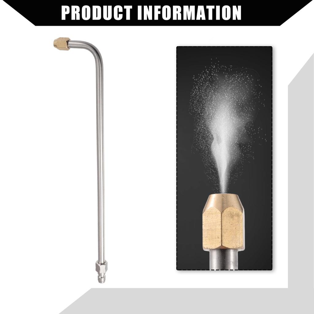 Hihaha Hochdruckreiniger Verlängerungsrohr, Sprühpistolen-Verlängerungsrohr/Außen-Hochdruckreiniger für Autos und Motorräder/L-förmig 90 Grad, 1 Stück