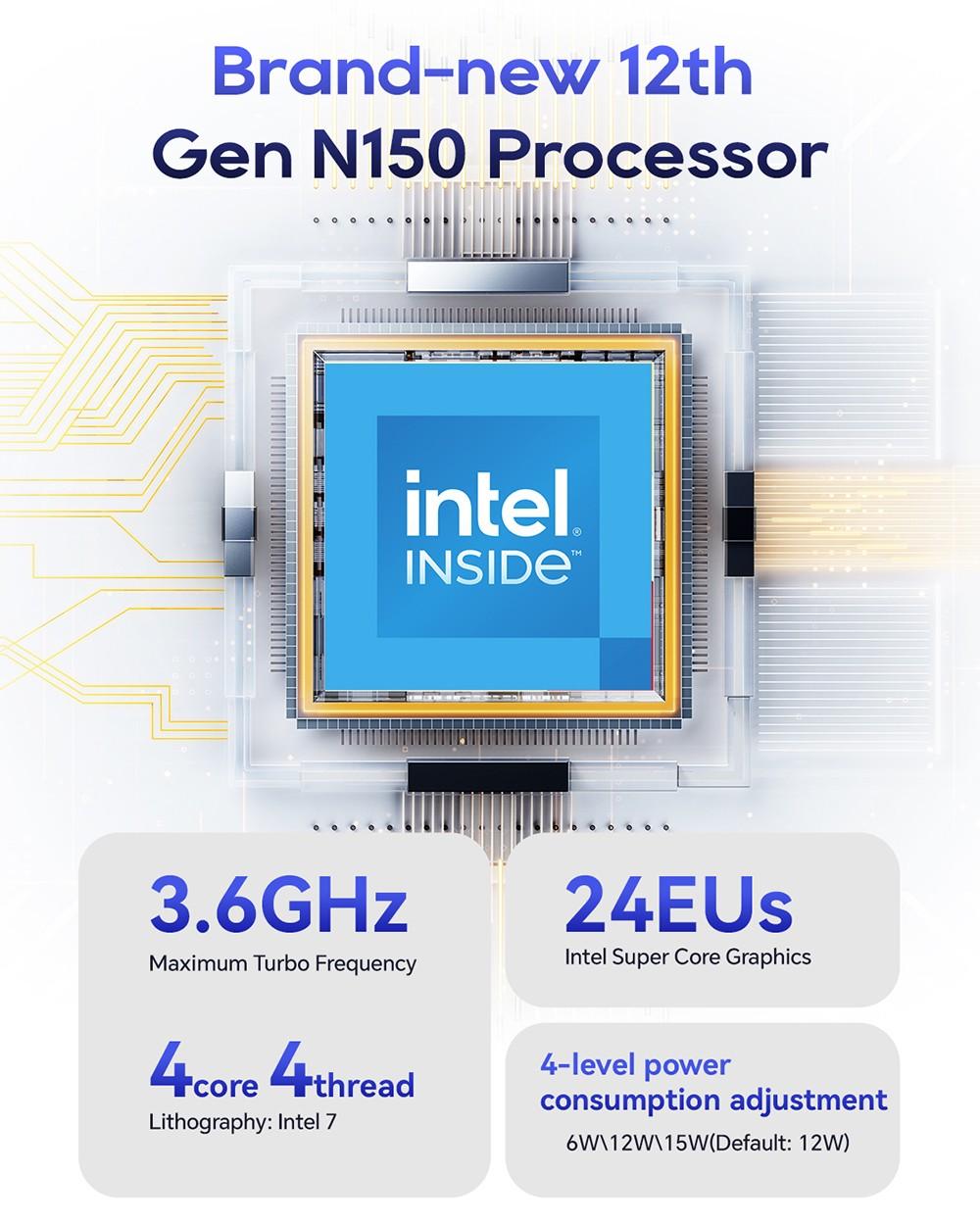 Cumpără AOOSTAR N1 Pro Mini PC, Intel N150 4 Nuclee Max 3.6GHz