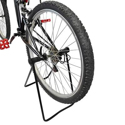 Universal Foldable Bicycle Display Rack Triangle Wheel Hub Repair Stand Kickstand For Vertical Parking Bike Accessories
