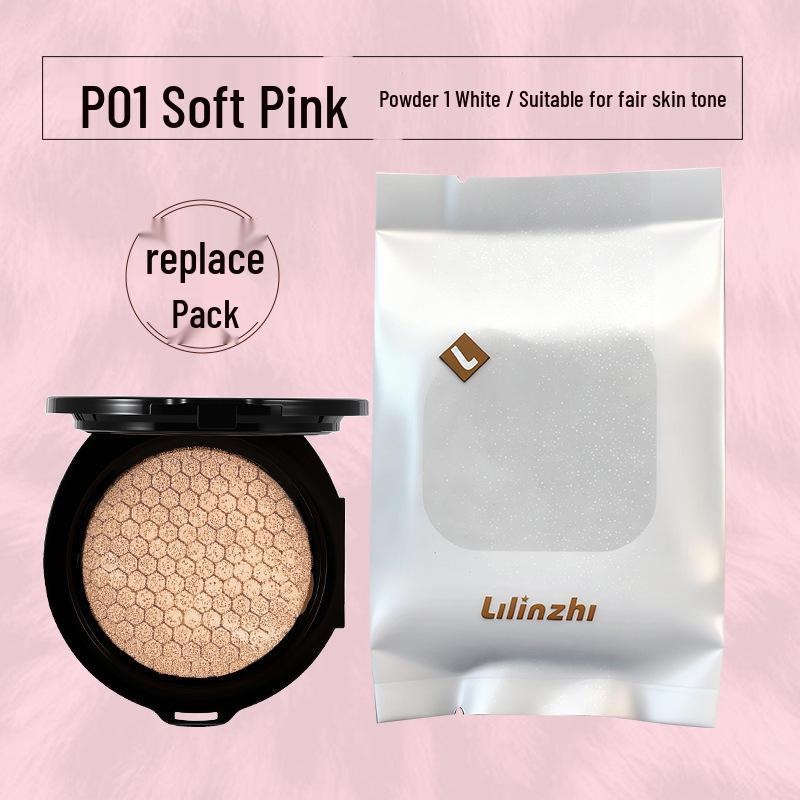 

Lilin Zhi Yun Wu Long-Lasting Lightweight Cushion BB Cream - No Caking, No Drying Foundation & Concealer.