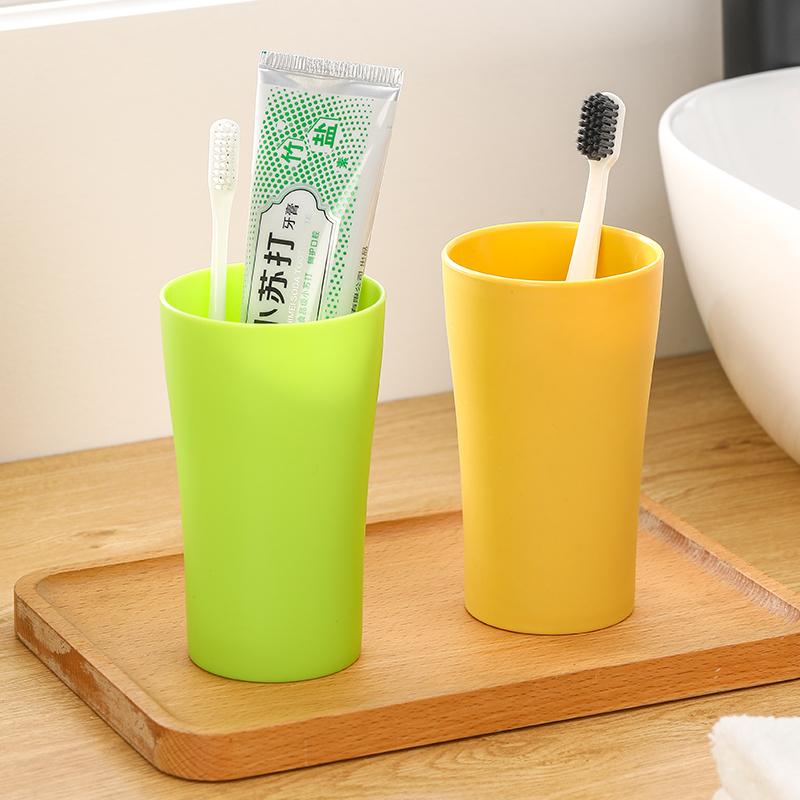 Plastic Cup, Wheat Straw, Bathroom Mouthwash Cup, Hotel Couple Toothbrush Cup, Home Water Cup, Gift Cup.