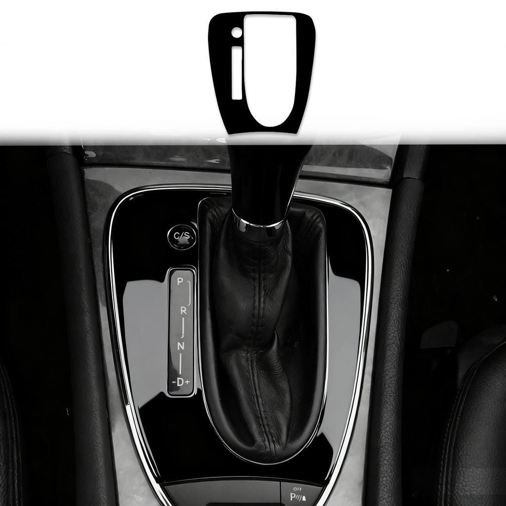 For Benz B Class W245 2005-2011 Real Carbon Fiber CD Control Panel Trim Cover Car Interior Accessories Decorative Sticker