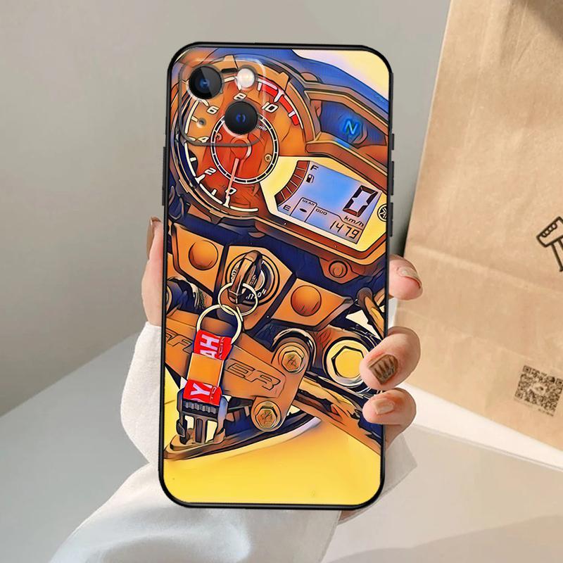Automobile Spare Parts Car Engine Phone Case For iPhone 17 Air 16 15 13 11 12 14 Pro Max 13 12 Mini 15 16 Plus 16e Cover Coque