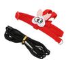 Pet Bird Harness Leash Cute Cartoon Lightweight Bird Flying Harness Traction Rope for Scarlet Macaw