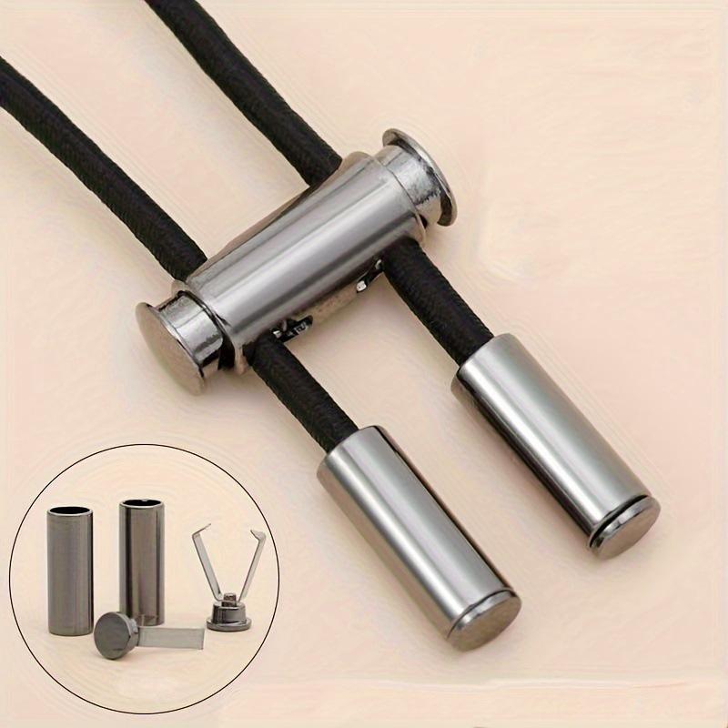 2M Strong Elastic Band Sweatpants Waist Drawstring Strap Threading Device ,Cord Lock Stopper DIY Sewing Band Accessories