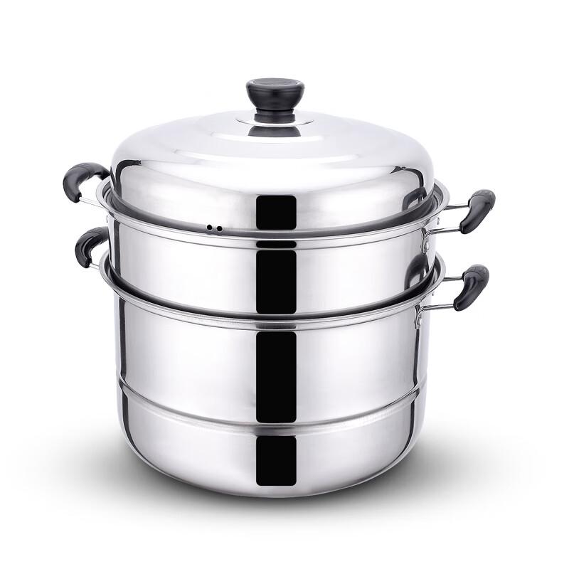 Stainless Steel 3-Tier Steamer Pot