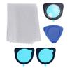 Adhesive Front Camera Cover for 2025, PC Camera Guard with Clear Section, Single Replacement Vehicle Accessory Use