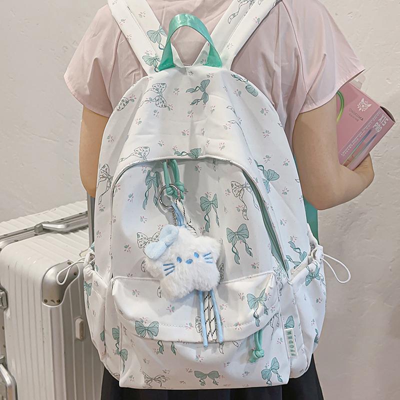 Cartoon Backpack Student Schoolbag Women's Large Capacity Backpack