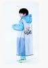 Children's Cartoon Raincoat with Backpack Slot - Large, Full-Body for Primary Students