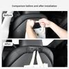 2Pcs for Tesla Model Y Juniper 2025 2026 Model 3 Highland 2024-2026 Seat Back Hidden Folding Seat HookOrganizer Car Accessories
