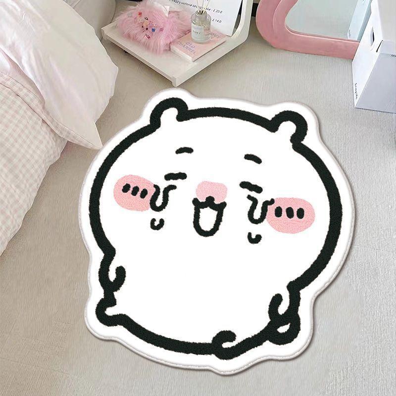 Bedroom Bed Lovely Carpet Thick Imitation Cashmere Foot Mat Living Room Sofa Floor Mat