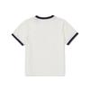[Snowpeak] Cotton Women's Ringer Short Sleeve T-shirt Off White (S25MWFTS63)