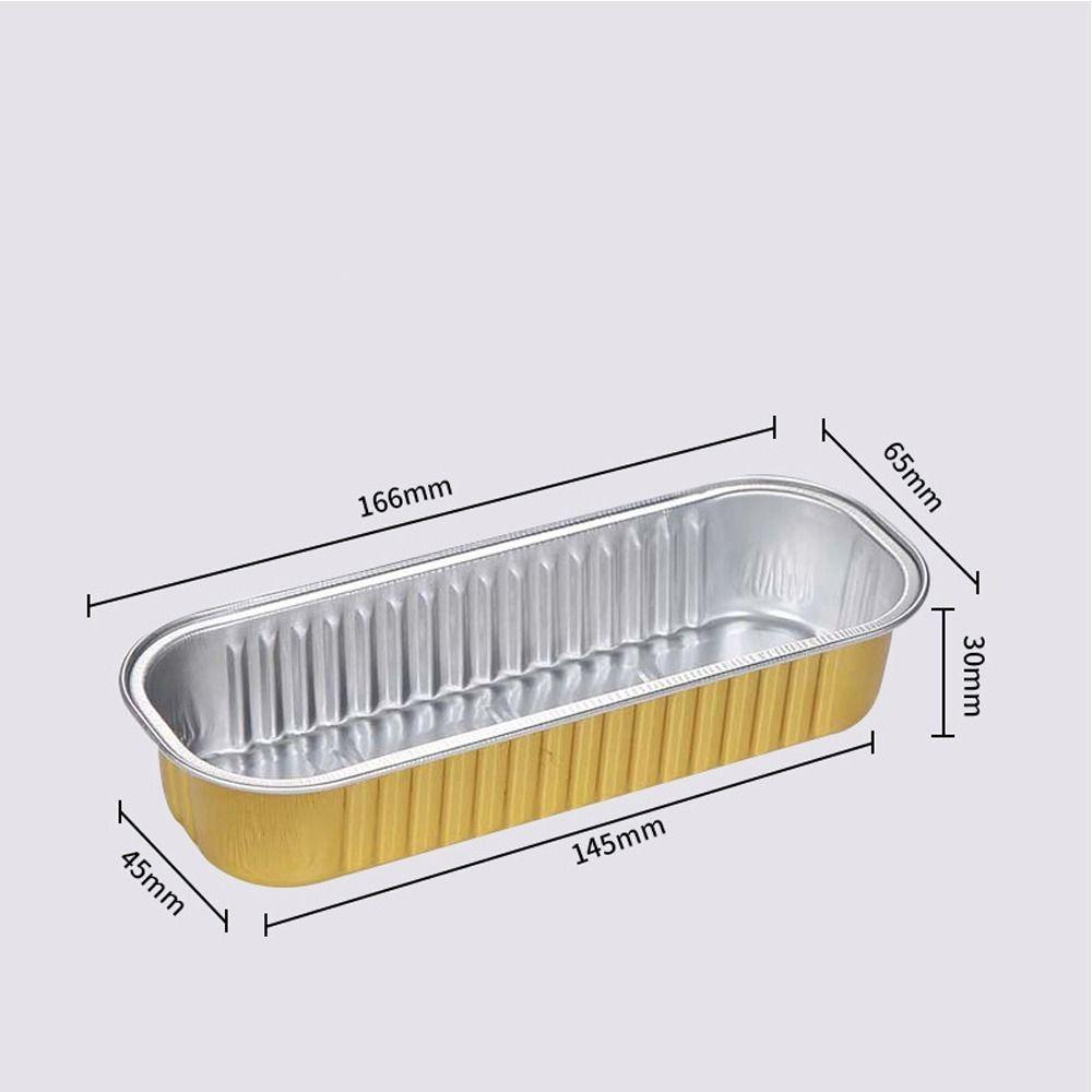 10pcs Thickened Rectangle Muffin Cupcake Party Tray Brown Letters Baking Cup Case Cupcake Liner Party