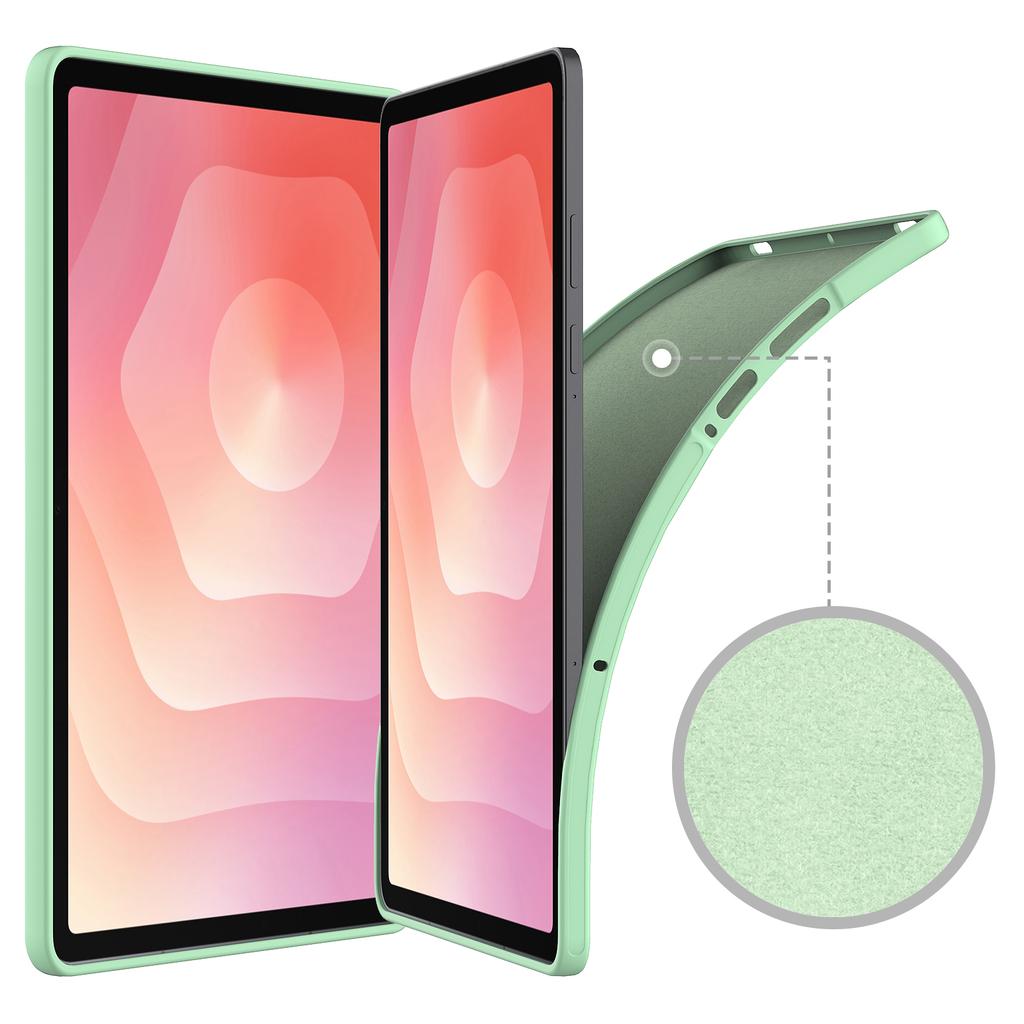 For Samsung Galaxy Tab S11 Case Liquid Silicone Anti-Scratch Tablet Cover