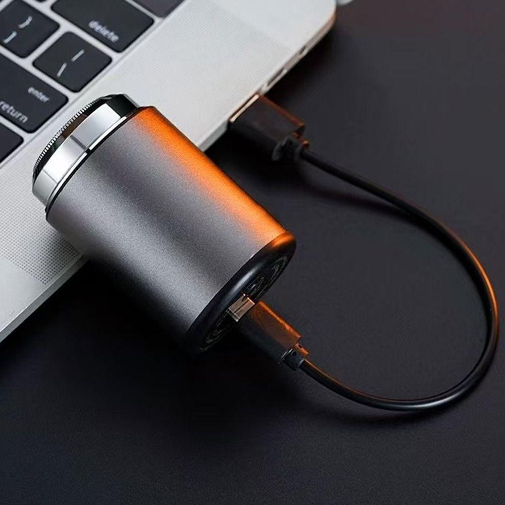 Waterproof Electric Shave Razor Low-Noise Pocket Razor Portable Men's Beard Razor for Home&Travel