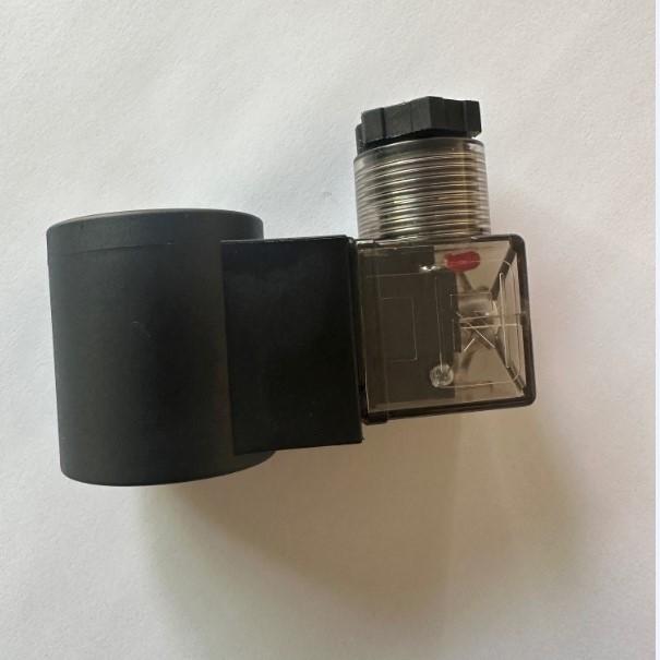Elevator Hydraulic Solenoid Valve Coil, Inner Hole 13mm, Height 37mm, Threaded Cartridge