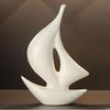 Sailing Boat Decor Modern Sculpture Decorative Birthday Gift Ship Statue,Sailboat Figurine