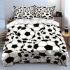Soccer-Themed Three-Piece Sports Set Kid'S And Adults' Bedroom Decor, Exquisite Three-Piece Bedding Set Gift