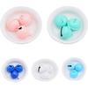 15pcs Tiny Bells Ornaments Metal Bells for Christmas Home Decor Bells 22mm Diameter Multicolor for Making Crafts Animal Crafts