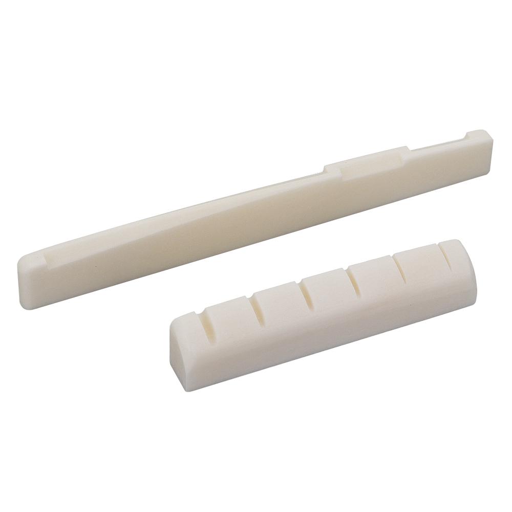 Leftright Guitar Bridge Saddle Nut 6 String Made Of Real Bone For Acoustic Guitar 43×6×9Mm7276×3×9Mm