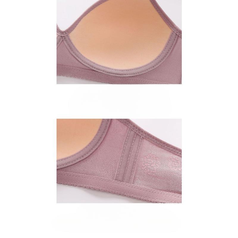 Sexy Unterwäsche Damen Dünner BH Mädchen Büstenhalter Drahtlose Unterwäsche Lady Push Up Bralette Dessous Push Up BH