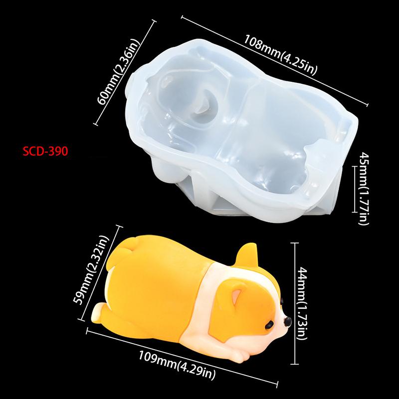 1PCS Cartoon Green Dino Dinosaur Pudding Silicone Mold Cute Animal Mousse Mold Custard Mold Cake Decoration Baking Bakery Tool