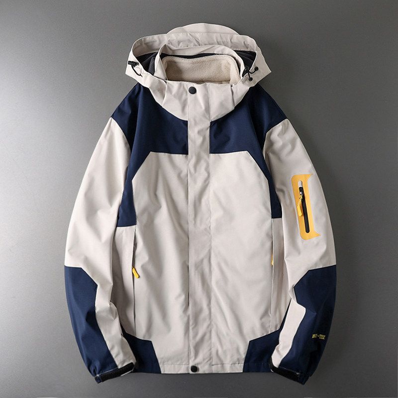 Three-in-One Foreign Trade Export Order Soft Shell Jacket