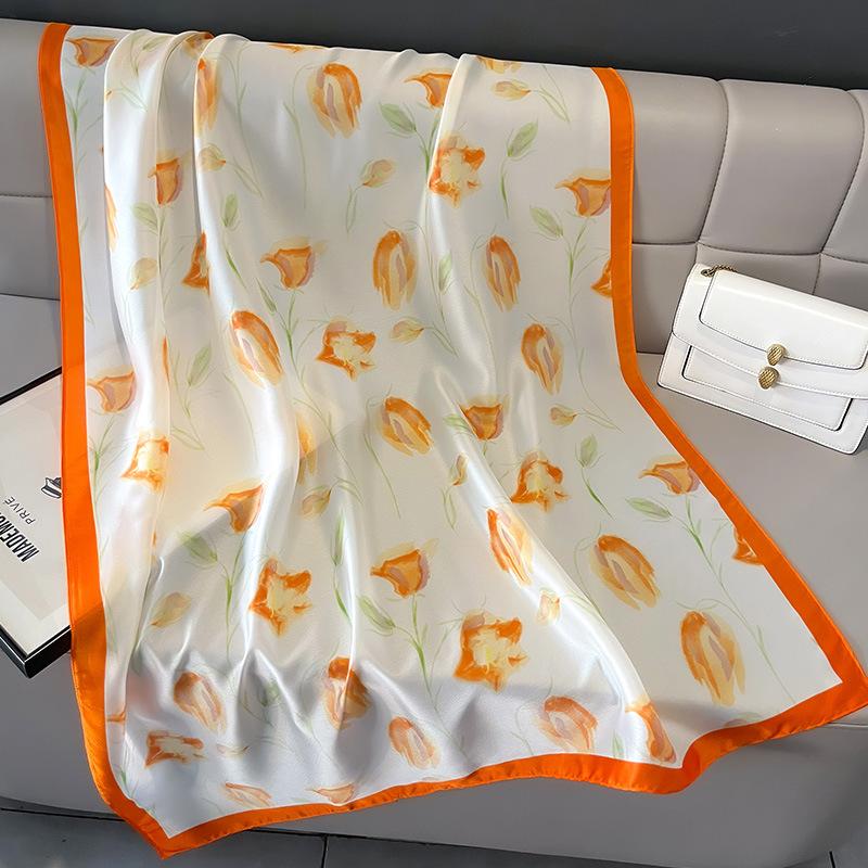 

Женский элегантный и универсальный весенне-летний солнцезащитный осенне-зимний теплый шарф модная шаль двойного назначения 90*180cm