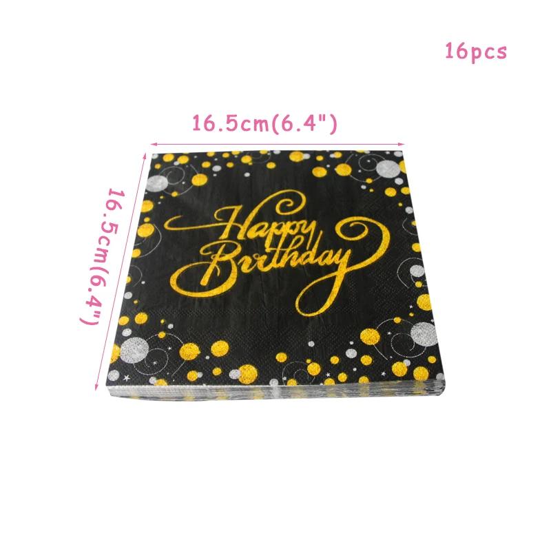 30th 40th 50th 60th Birthday Decorations Number Balloons Birthday Hanging Banner Flags for Adult 30th Anniversary Supplies