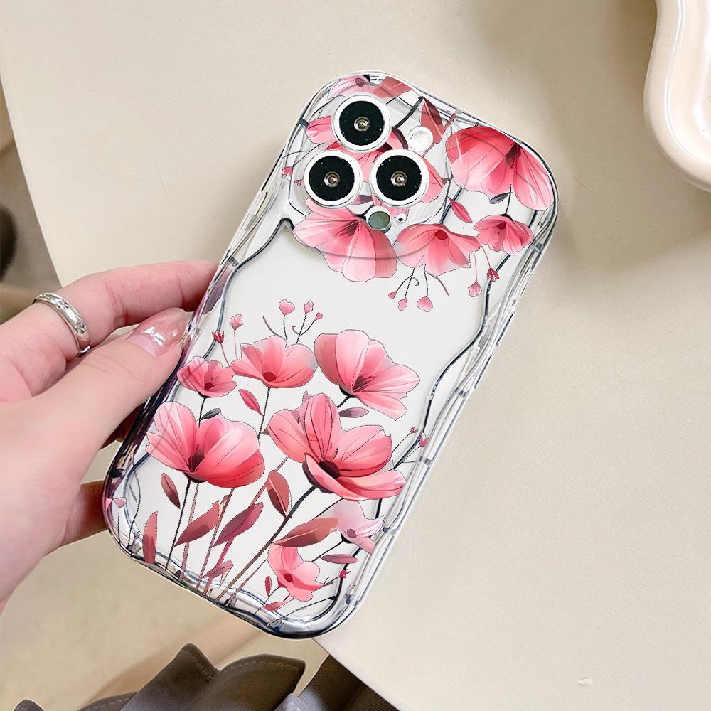 For Honor 90Lite X6B X8 Infinix Hot 30 40i 40Pro Smart8 Vivo V27 V29e V30e Moto G84 Fashion Girl Cream Texture Soft Silicone Full Lens Protect Casing