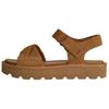 Sungaze Open Toe Versatile Slide Sandals Women Sandals Chestnut 1178875-CHE