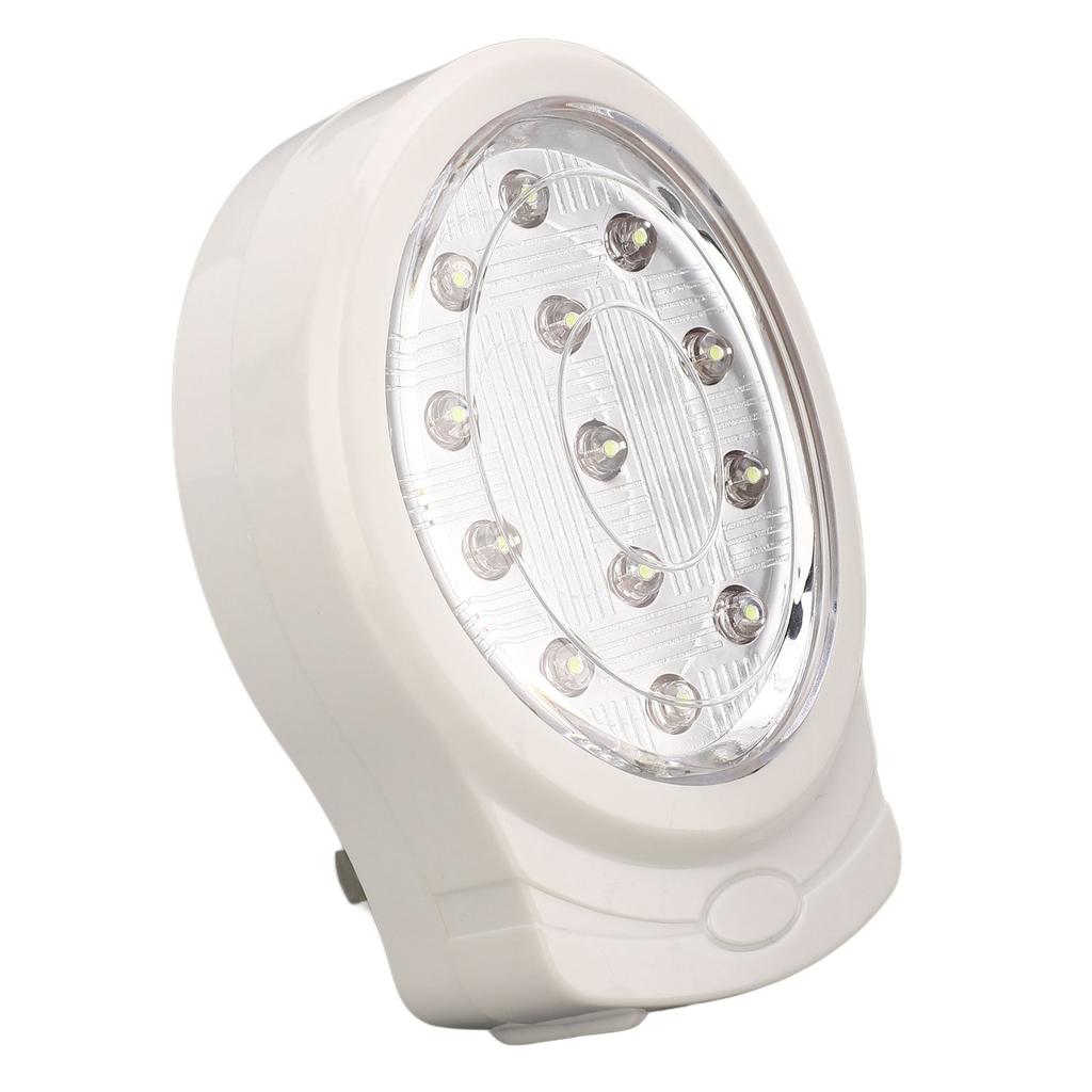 LED Emergency Light 2W Cold White 2 Gear Energy Saving Rechargeable Plug In Power Failure Light