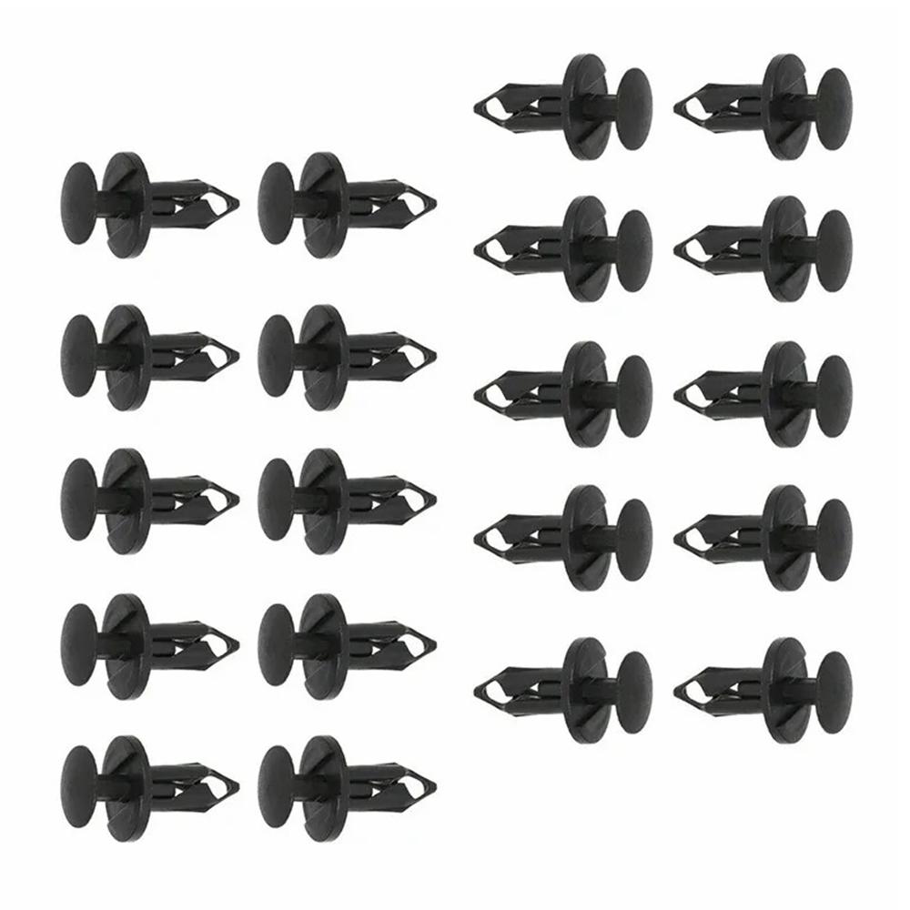 190Pcs Automotive Fasteners Kit 6 Sizes Rivet Clips With 6 Inch Pry Tool Bumper Fender Retainer