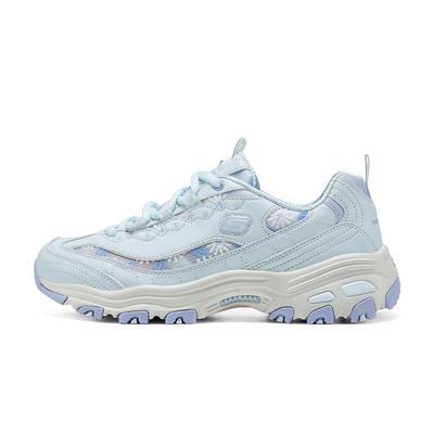 DLites 1.0 Bequem Vielseitig Mode Niedrig geschnitten Dad Shoes Damen Sneaker Hellblau 150552-LTBL