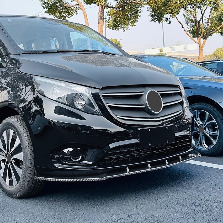 Kit de Parachoques Delantero Mercedes-Benz VITO W447 2016-2023: Modificación de Embellecedor de Labio y Splitter