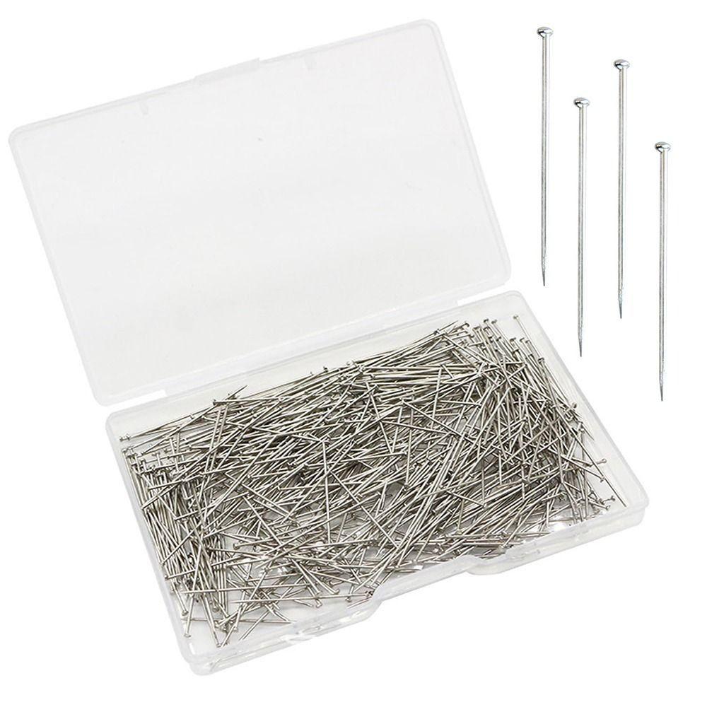 26mm Length Head Pins Positioning Dressmaker Pins Suture Pins Garment Fixing Needle Office