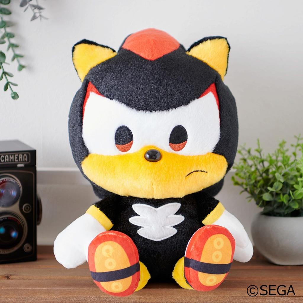 Sega Fave SONIC FRIENDS Shadow Plush Toy Medium &