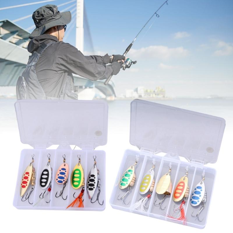 6g/8g Far Casting Jigs Sinking Fishing Baits Metal Cast Jigging Spoon Lures Spinnerbait with Treble Hook Spinner Baits