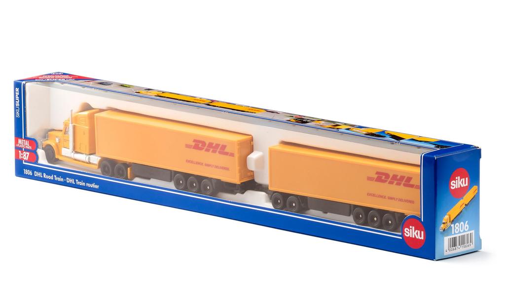 SIKU Long-distance Truck (DHL) From Around 3 Years Old SK180600002