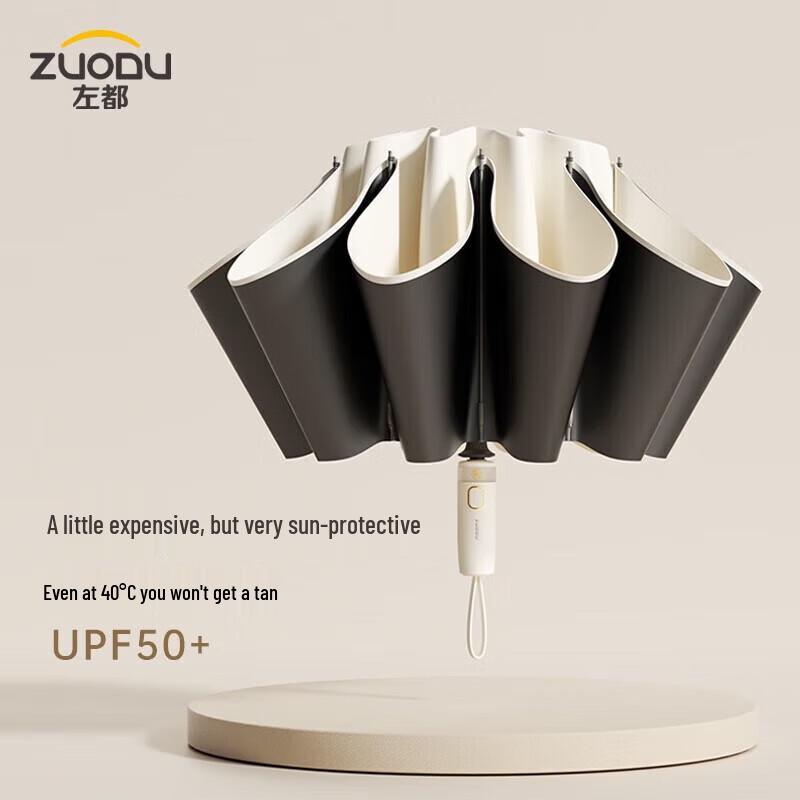 ZUODU Fully Automatic Sun & Rain Umbrella