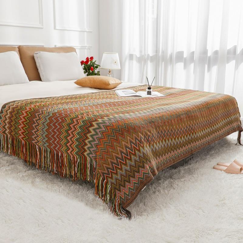 31 de tipuri de pături nordice din lână tricotate cu romburi, pături pentru capătul patului, pături pentru canapele, pături decorative, aparate de aer condiționat decorative pentru familii