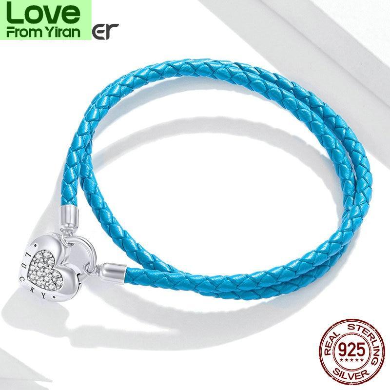 Tone S Chain Wrist Bracelet Color Lock Basic Wrist Bracelet Link Bracelets Fine Jewelry Present Gifts Girl Scb200Fashion