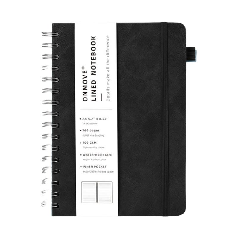 

A 5 Stationery Notebooks with Elastic Band Travel Notebook Spirals Notebook Journal Notebook Business Notepads 1