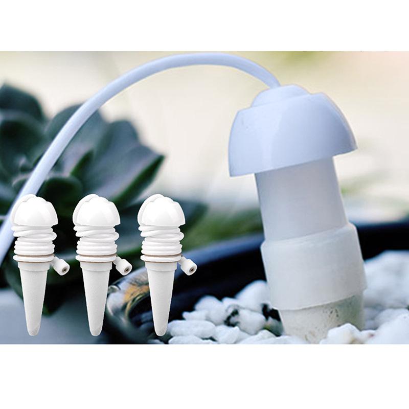 4X Ceramic Self Watering Spikes Automatic Plants Drip Irrigation Watering System