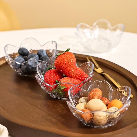 5Pcs Sakura Dipping Sauce Dish PP Condiment Plate for Sushi Hot Pot BBQ BPA-Free Stackable Hot And Cold Sauce Holder Cute Tableware for Home Party