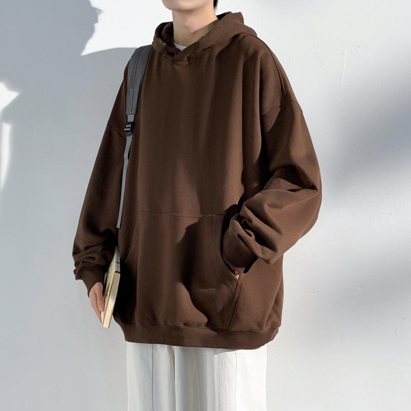 Kapüşonlu Hırka Rahat Sweatshirt Erkek Sonbahar ve Kış Erkek Çift Ceket Genç Giyim
