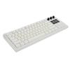 USB Wired Mechanical Keyboard 75 78 Key Layout 6 LCD Programmable Keys Red   RGB Backlit Hot Swap Keyboard for PC Gaming